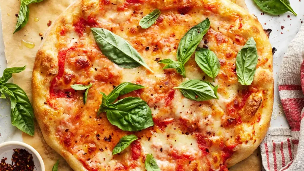 Caprese pizza recipe italian 